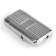 Gas lighter for smoking "Clock on the strap", piezo, silver