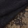 Lace elastic fabric, 240 mm × 2.7 ± 0.5 m, black color