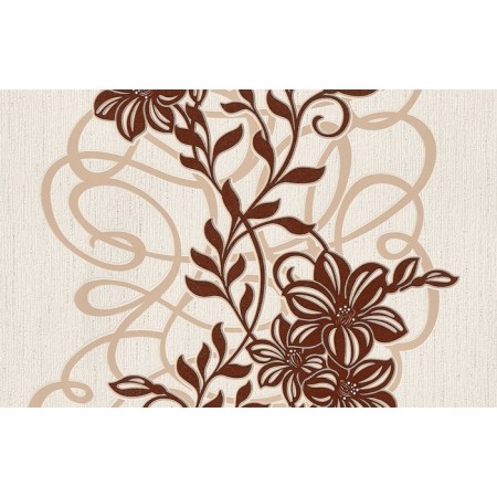 Vinyl wallpaper on paper Fleur-62 11sb2-D, 0.53x10 m