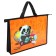 Folder with A4 handles, 335 x 235 x 55 mm, plastic, pens, Calligrata "Panda"