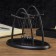 Pendulum "Technic balls" Bamboo black 14x18x11 cm