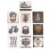 Stickers-stickers, set, “for men”, 6 x 7 cm, 10 pcs