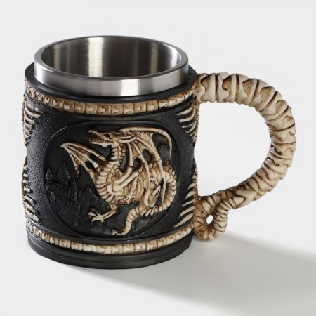 A mug made of stainless steel "Dragon. Halloween ", 400 ml