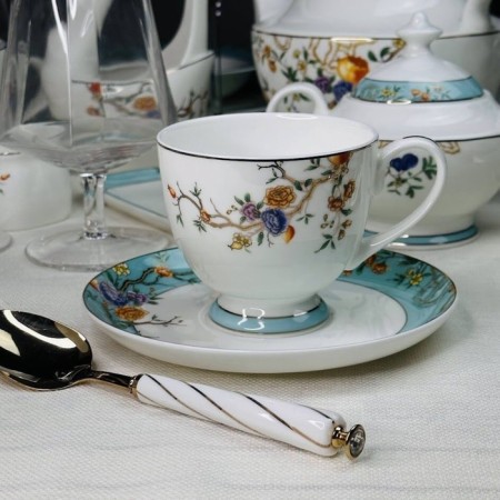 Tea set of Lenardi Hanomi, 12 items