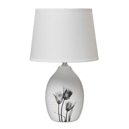 Table lamp "Flowers" 1xe14 40W white 20x20x31 cm.-7