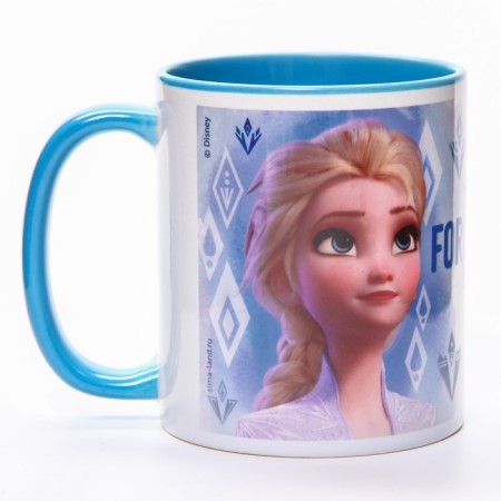 Sublimation mug, 350 ml "Elsa", cold heart-2