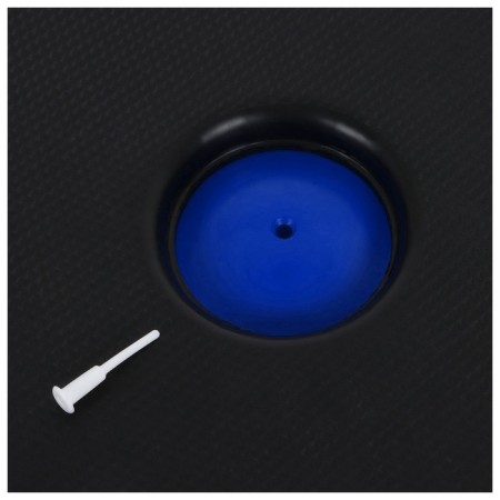 Half -sphere BOSU gymnastic onlytop, massage, with a pump, 55x25 cm, blue color-18