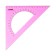Triangle with a transporter 16 cm 45 ° Istanm "Neon Cristal", mix