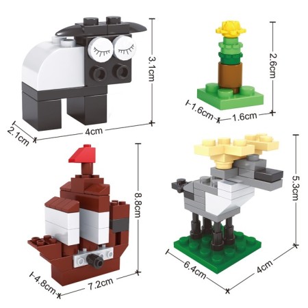 Designer "Set for creativity", 350 details, in the package-1
