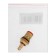 Kran-Buks 102115, 1/2 ", square, 7 x 7 mm, 90 degrees, short rod, brass