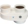The chimney element Stout SCA-8080-210002, adapter for connecting pipes, DN80/80