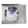Kitchen Mixline Mixline 538190, invoice, thickness 0.4 mm, 60x50x16 cm, left, release 1 1/2 "