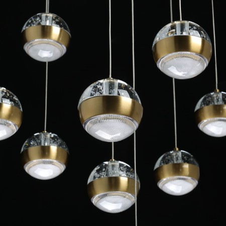 Chandelier "Capelia", size 50x315x50 cm, 54W 9XLED SMD Board IP 20-10