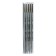 Silicon Brush "Flat", Hana Create No. 3 (exhibition length 5 mm), short dull handle