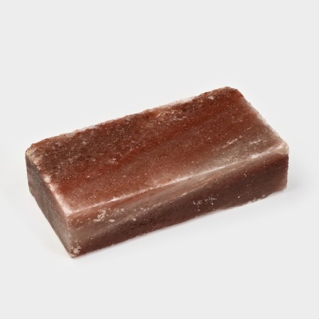 Brick made of Iranian mountain salt, 20x10x5 cm, color mix-5