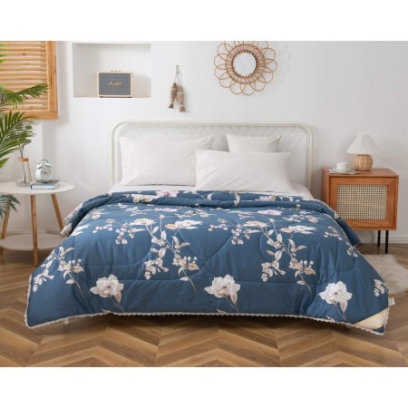 Dolly blanket, size 160x220 cm, blue color