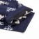 Male socks "Deer and snowflakes" Blue color, size 29