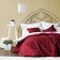 Jerry set: a cover 230 x 250 cm, pillowcase 45 x 45 cm - 2 pcs, wine color