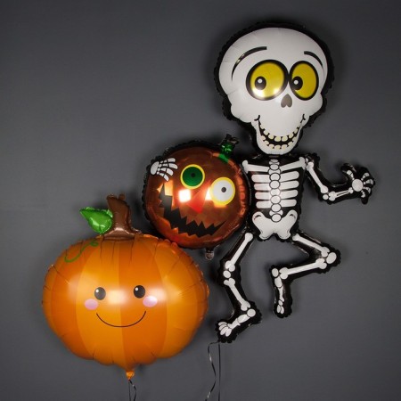 Foil ball 41 "Dancing skeleton", figure-2