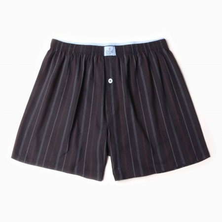 Panties men's boxers, black color, size 52 (l)