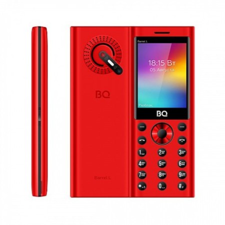 Cell phone BQ M-2458 Barrel L Red Black-1