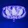 Svetogor chandelier "Moscow" 5x60W E27 LED lighting chrome 50x50cm