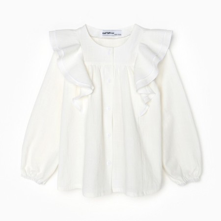 Children's shirt KAFTAN, p. 38 (146-152), white