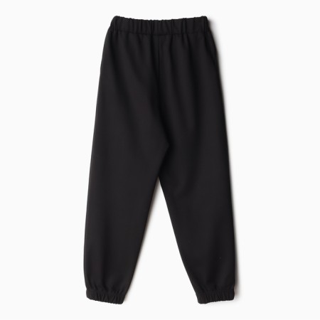 Брюки для девочки MINAKU: Casual Collection KIDS, цвет чёрный, рост 128 см-8