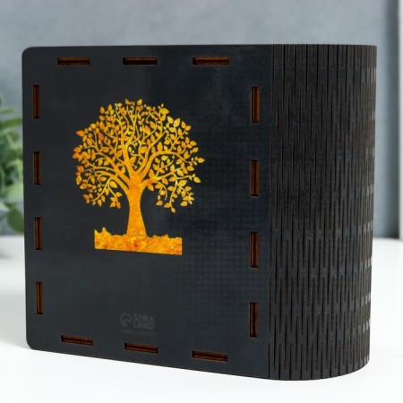 Pig a case-book "Tree" 14x14 cm-7