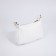 Bag Cross-Bodi with a zipper, white color