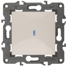 Backling switch, 10AX-250V, IP20, era Elegance, ivory