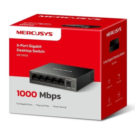 Mercusysys MS105GS (L2) 5x1gbit/s Unvowel-5