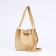 Cross-Bodi bag on a weight, beige color