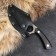 Caucasian knife "bison" with a scabbard, steel - 65x13, handle - grab