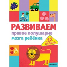 We develop the right hemisphere of the brain of the child in 12 weeks
