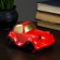 Piggy bank "car" red, 13x8cm