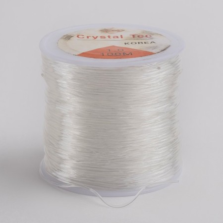 Silicone thread (elastic) d = 1 mm, l = 100 m, transparent