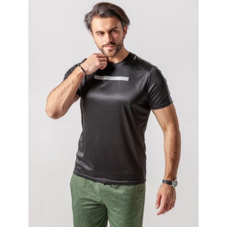 Sports T -shirt male ise, size 52, black color-8