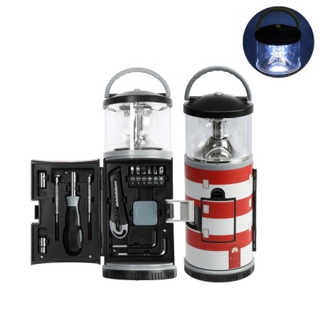 Tundra instruments set, gift plastic case "Lantern", 15 items
