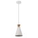Lamp Bayerlux 34860/1 E27 40W white 14.5x14.5x21.5-121.5 cm