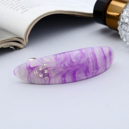 Halfish hair clip "Adele" Divorces, 9 cm, mix