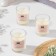 Набор свечей ароматических "Aroma Candle", гранат, 3 шт