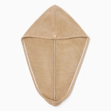 Cup for drying the hair Ethel, col. light brown, 65*25 cm, 100% p/e, 280 g/m2