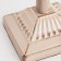 Berlin 1x60W desktop E27 white, gold