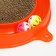 Gaming complex (corrugated rod, mouse on the spring and 2 balls), orange