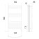 Terminus heated towel rail "Classic" P12, 500x1000 mm, chrome