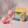 A set of vacuum cans for massage, glass, d 1.5/3.5 cm, 2 pcs, pink color