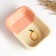 Baking capacity - Pskovskaya container 0.5l / 5.5x17x12.5cm, peach kiss