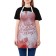 Apron kitchen with a photo print "Feast of hearts", adjustable, size OS