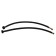 Flexible eyeliner for the Zein English mixer, nylon, 1/2 ", M10, 40 cm, set 2 pcs., Black